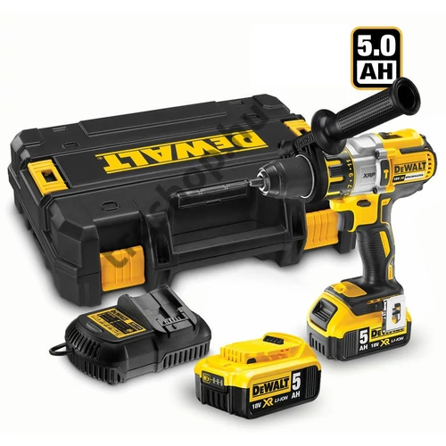 DeWalt 18V XR Li-ion kefe nélküli prémium ütvefúró-csavarozó készletben DCD996P2-QW