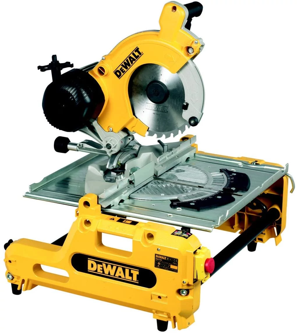 DeWalt kombináltfűrész, átfordítható, 250mm DW743N