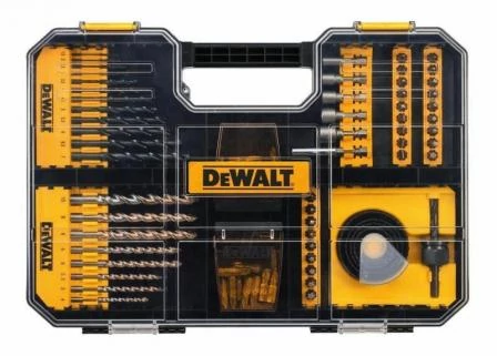 DeWALT 100 darabos fúrófej és bitkészlet DT71569-QZ
