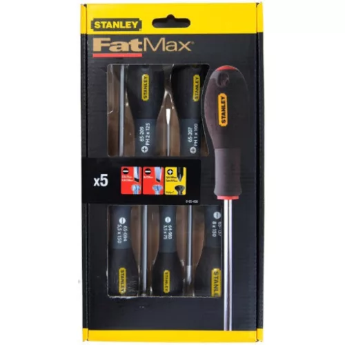 Stanley FatMax 5 db-os csavarhúzó készlet PH/lapos (0-65-440)