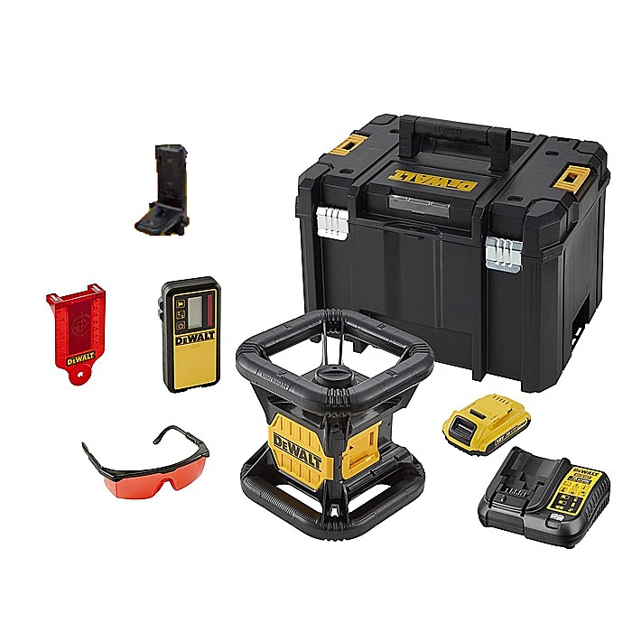 DeWalt piros sugarú önbeálló forgólézer DCE079D1R-QW