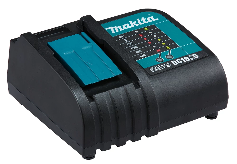 Makita DC18SD akkumulátor töltő 14,4V-18V Li-ion LXT (lassú)