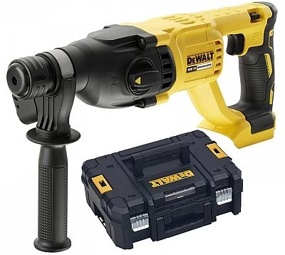 DeWalt SDS-Plus 18.0V XR fúrókalapács akku és töltő nélkül tstak kofferben DCH133NT-XJ, 2.6J