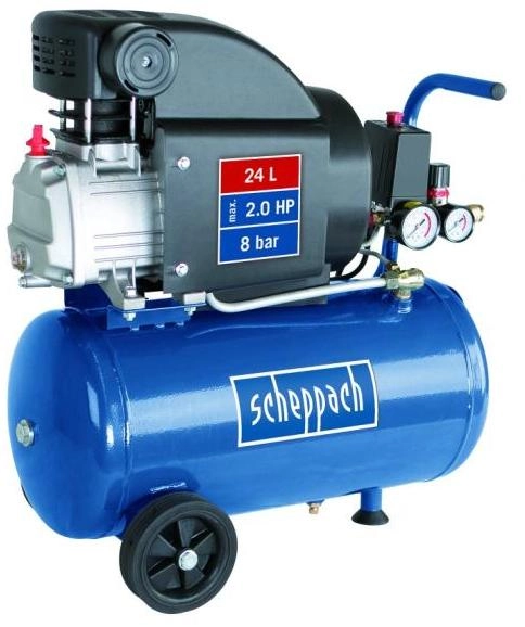 Scheppach HC 25 - olajkenésű kompresszor 24 L