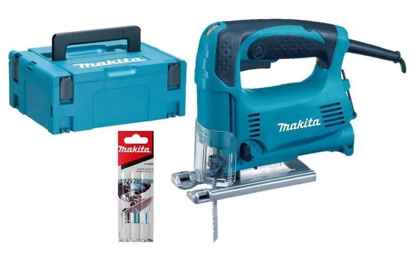 Makita 450W szúrófűrész v: 65mm, ford.+előtolás Makpac kofferben
