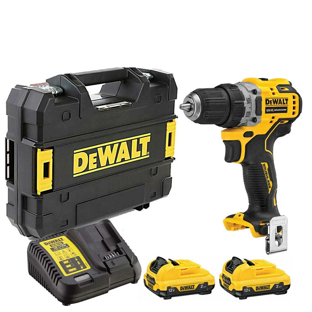 DeWalt szénkefe nélküli fúró 12V  DCD701D2