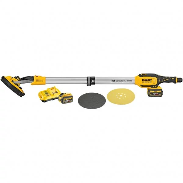 DeWalt 18V-os gipszkarton falcsiszoló  készlet (DCE800T2-QW)