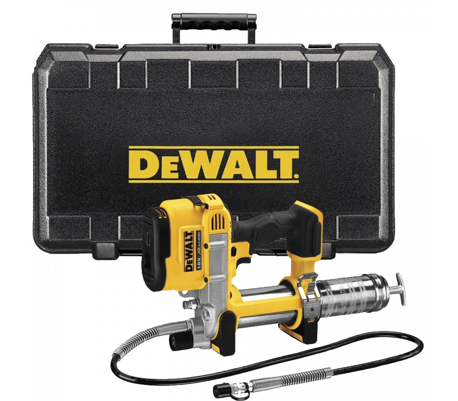 DeWalt DCGG571NK-XJ 18V XR Li-Ion zsírzópisztoly akku és töltő nélkül