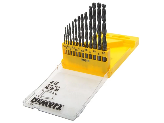 DEWALT HSS-G Fémfúró klt 10db-os DT5921-QZ