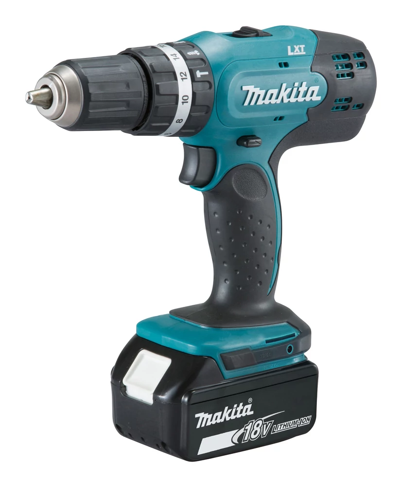 Makita 18V LXT Li-ion 42Nm ütvefúró-csavarbehajtó 2x3,0Ah DHP453RFE