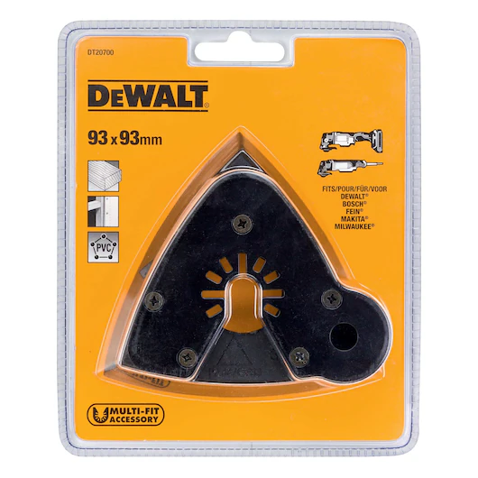 DeWalt csiszoló talp multigéphez (tépőzáras) 93 x 93 mm DT20700-QZ