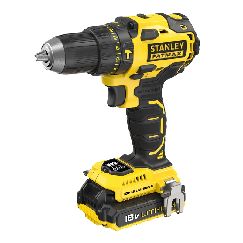 Stanley FatMax 18V-os kefe nélküli ütvefúró-csavarozó FMC627D2