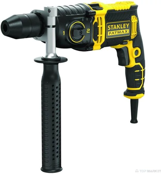 Stanley fatmax  1100W kétsebességes ütvefúró kofferben FMEH1100K-QS