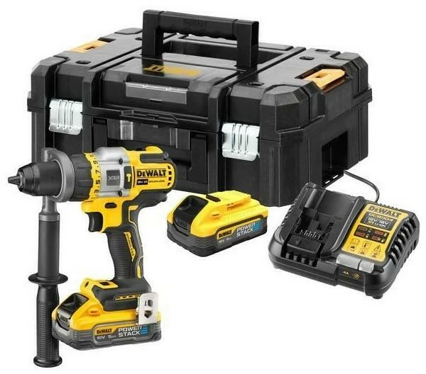 DeWalt 18V akkus ütvefúró-csavarozó  2 X 5AH POWERSTACK DCD999H2T-QW
