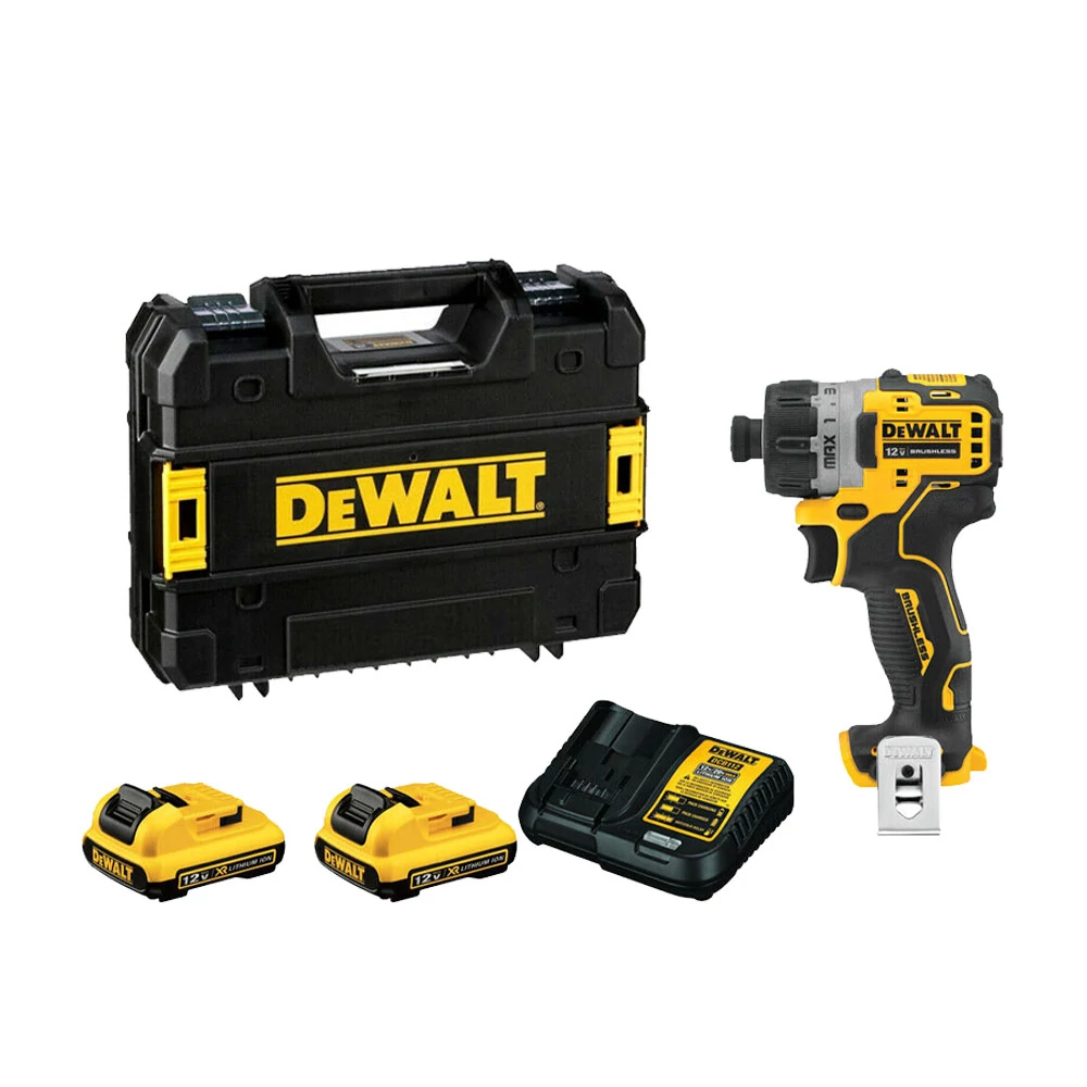 Szénkefe nélküli csavarozó XR rendszer 12V-1/4