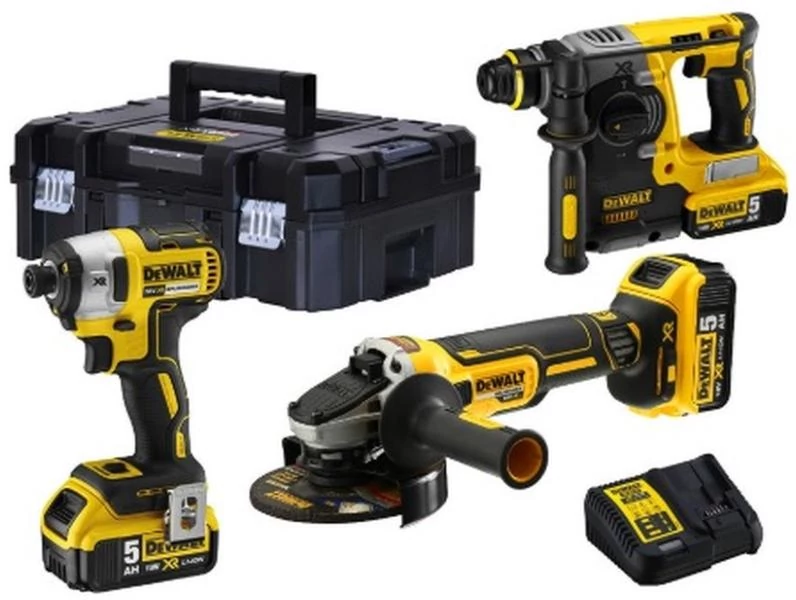 DeWalt 18V-os 3 gépes Combopack DCK305P3T-QW