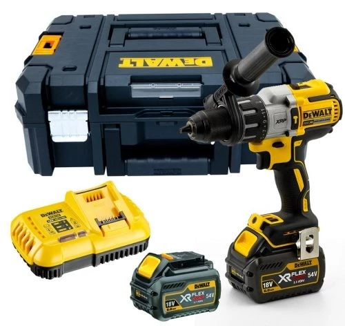 DeWalt 18V XR Li-Ion Kefe-nélküli ütvefúró-csavarozó DCD996T2-QW