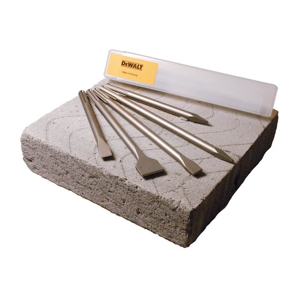 DeWalt SDS-Max vésőkészlet 5 részes